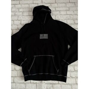 Buck Wear Men's Hoodie We The People 2nd Amendment Rights Old No.2  Black Sz XL